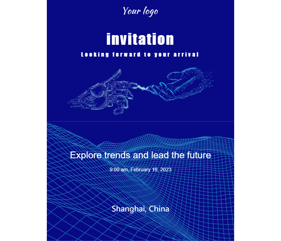 Event Invitation Email Template
